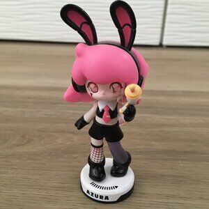 Bunny Water Fight Champion POP MART Azura Animal Fighting Match Mini Figure Toy